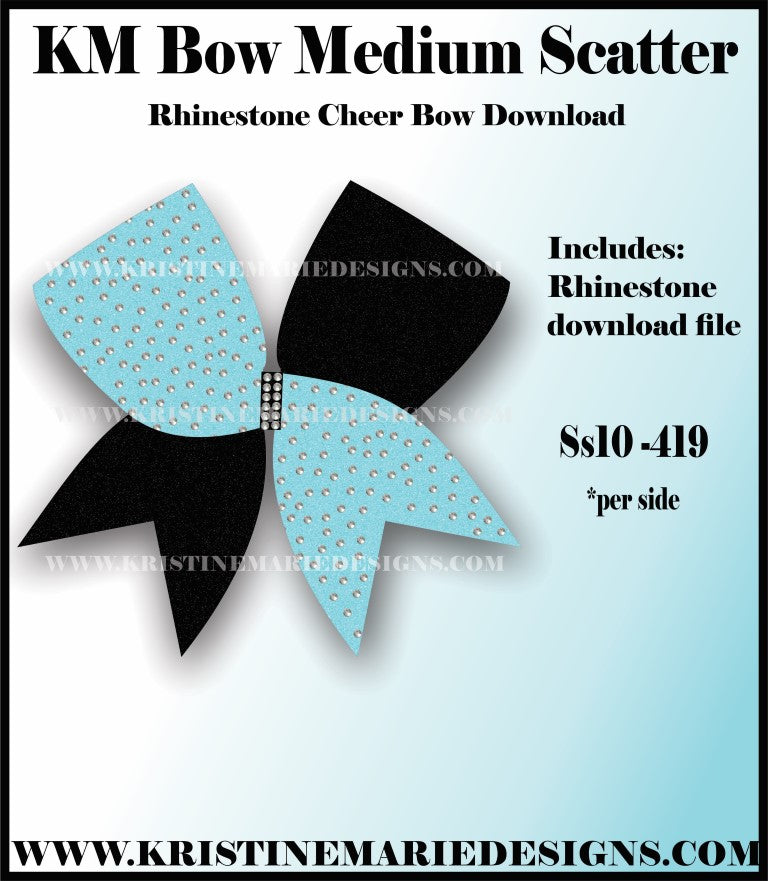 KM Bow Medium Scatter ss10 – Kristine Marie Designs