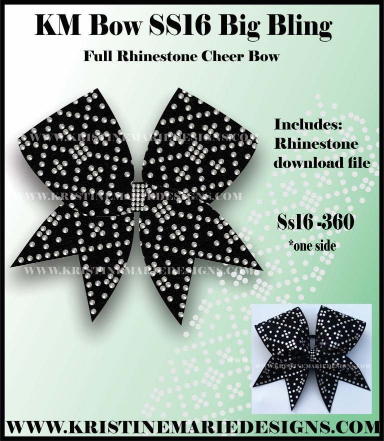 Fashion bling bows